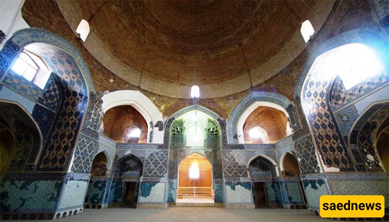 blue mosque of tabriz
