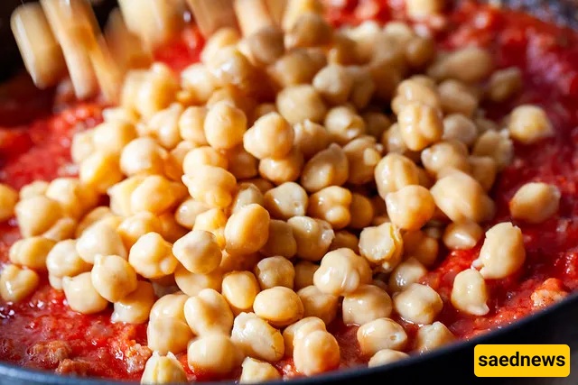 ziti chickpeas with sausage and kale