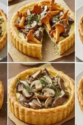How to Make Mushroom and Cheese Tart: An Easy and Quick Finger Food