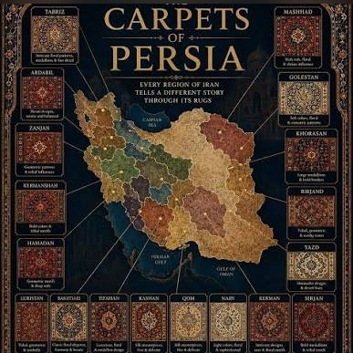 A Persian Carpet Is a Map You Can Read—If You Know Where to Look