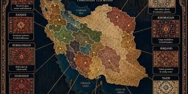 A Persian Carpet Is a Map You Can Read—If You Know Where to Look