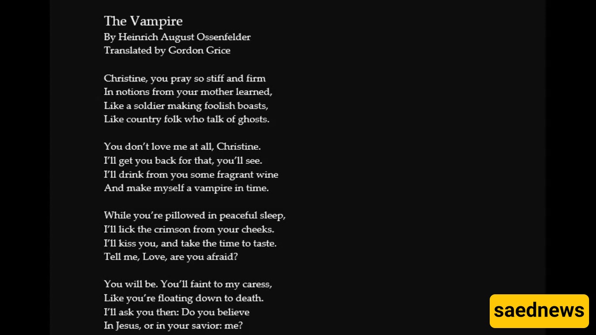 The Vampire” (1748)