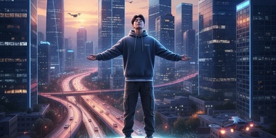 This Korean Influencer’s Beach Stunt Made Viewers Question Reality—Physics Really Has No Limits