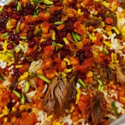 How to Make Delicious and Elegant Qashqai Layered Rice!