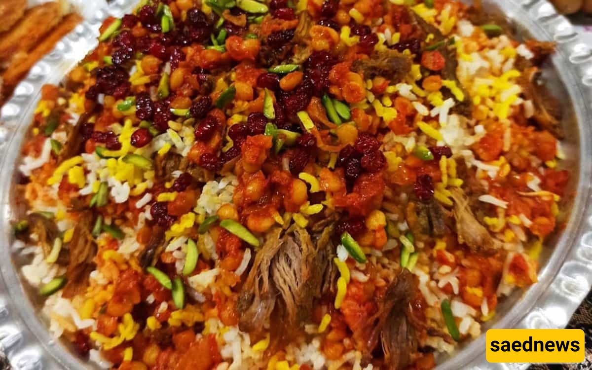 How to Make Delicious and Elegant Qashqai Layered Rice!