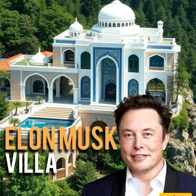 Incredible Images Of Elon Musk's Villa Nestled In The Forests Of Northern Iran, Neighboring Naqi Mamouli + Photos.