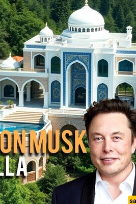 Incredible Images Of Elon Musk's Villa Nestled In The Forests Of Northern Iran, Neighboring Naqi Mamouli + Photos.