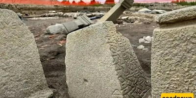 A 2,500-Year-Old Temple Was Revealed During Road Construction! | Photo