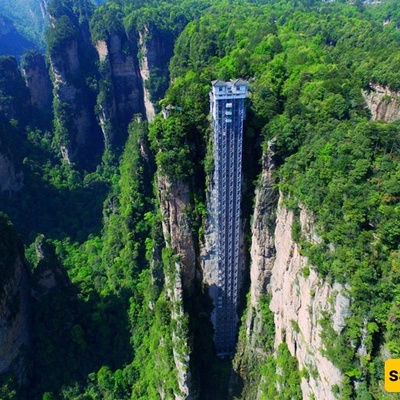 Bailong Elevator: The World’s Tallest Outdoor Glass Elevator