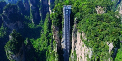 Bailong Elevator: The World’s Tallest Outdoor Glass Elevator