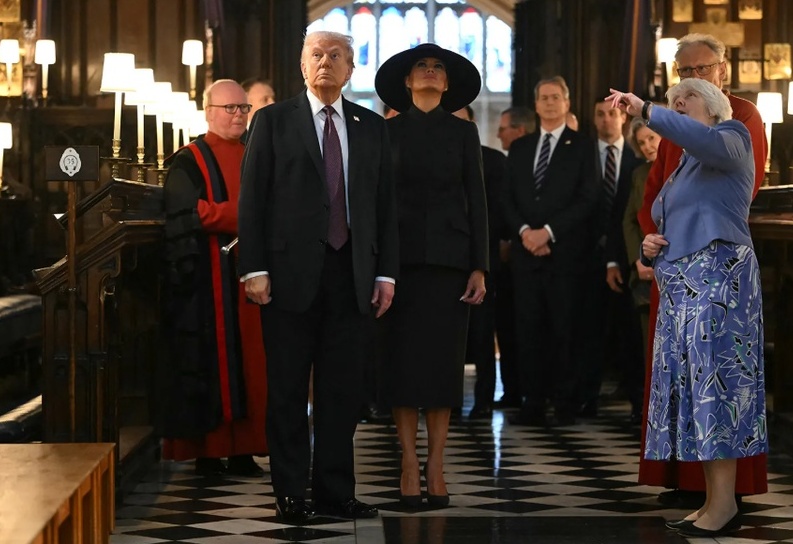TRUMP IN UK
