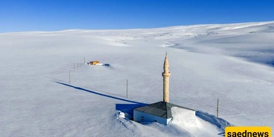Stunning Images Of A Village Buried Under Heavy Spring Snowfall