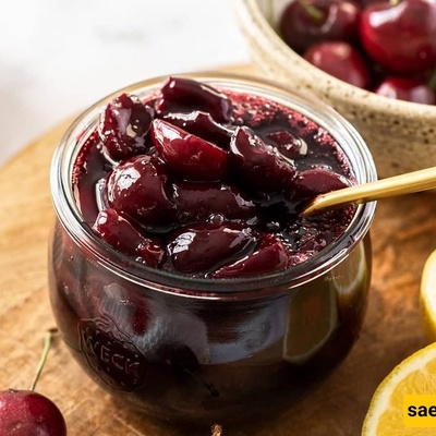 How To Make Colorful And Delicious Cherry Jam