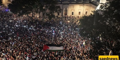 Massive Pro-Gaza Protests Held in Istanbul