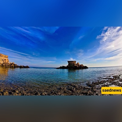 This Tiny Island Appears Out Of The Sea Twice A Day — Walk Across The Persian Gulf at Naz Islands, Qeshm