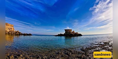 This Tiny Island Appears Out Of The Sea Twice A Day — Walk Across The Persian Gulf at Naz Islands, Qeshm