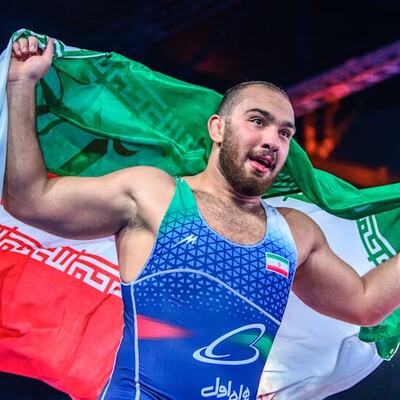 Iran's Zare Clinches Silver Medal in Freestyle Wrestling at 2024 Olympics!