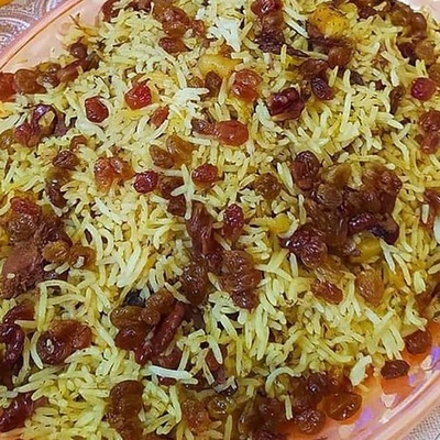 How to Make Simple Raisin Rice Without Meat!