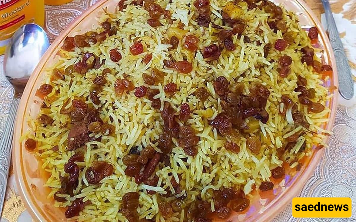 How to Make Simple Raisin Rice Without Meat!