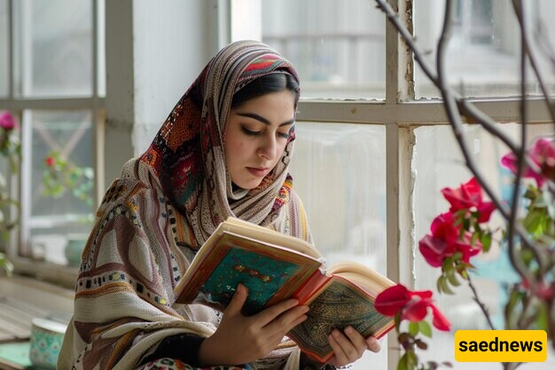 Poetry reading in iran