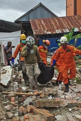 6.0-magnitude quake hits Indonesia's Central Sulawesi
