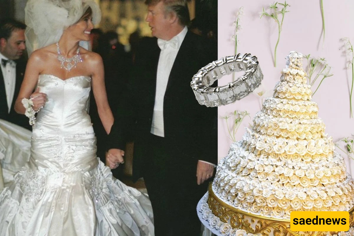 Inside Trump’s Third “Wedding to Remember” – Over-the-Top Cake, 350 Guests & High-Society Glamour