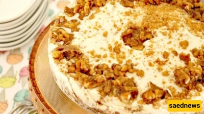 How to Make Homemade Walnut Ice Cream Cake