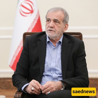 What did the eldest son of Iran’s President, Masoud Pezeshkian, whisper to his father in the middle of an interview broadcast yesterday?