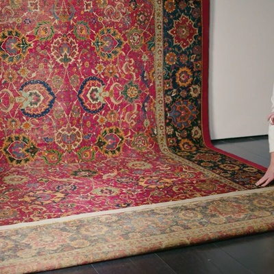 Persian Carpet Returned to UN library in Geneva!