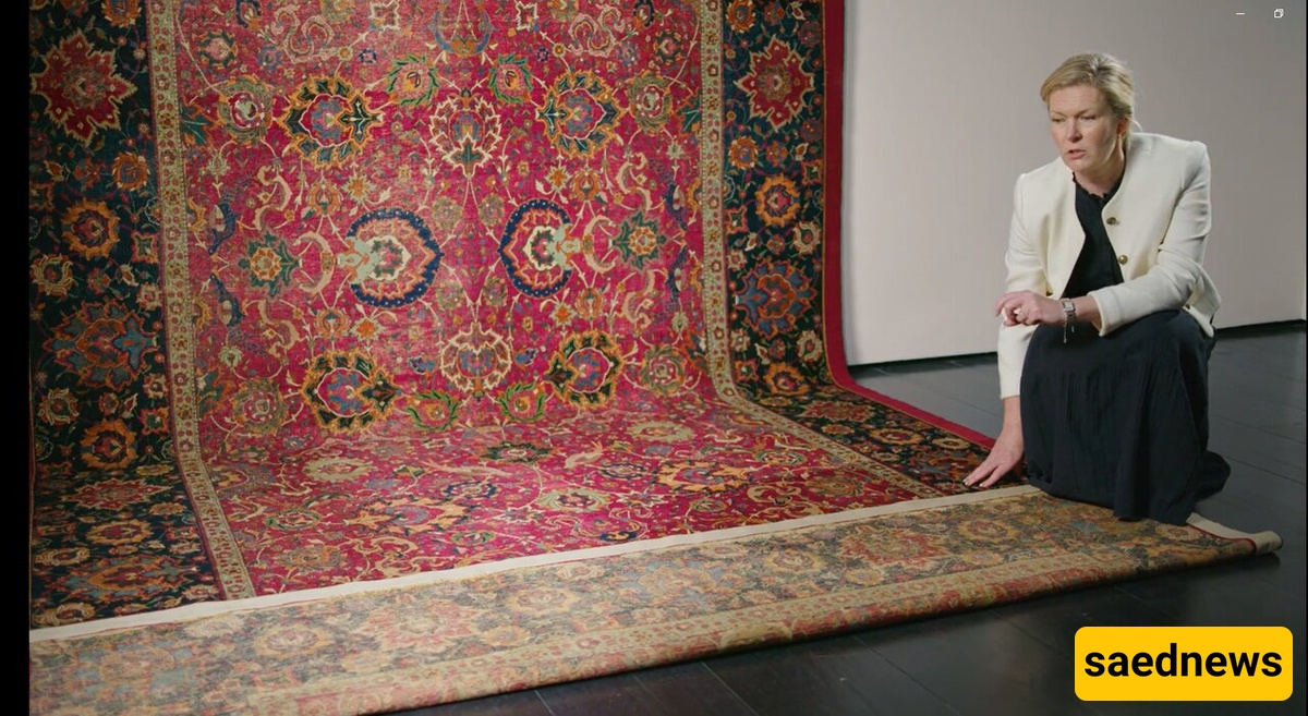 Persian Carpet Returned to UN library in Geneva!