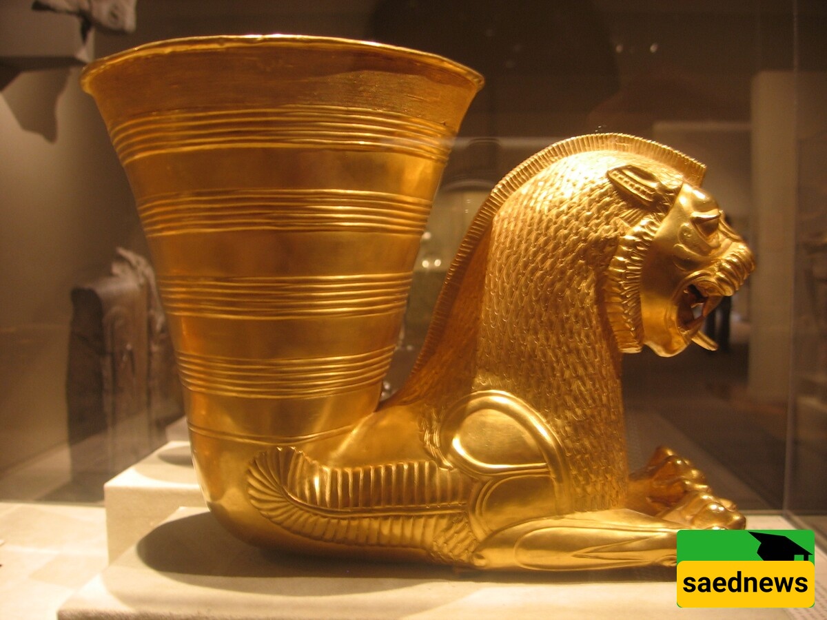 (Images) Golden Secrets of Ancient Iran in the Rare Masterpieces of the ‘Vakhsh Treasure’: From the Lost Tiger to the Legendary Fish That Turned History’s Walls to Gold