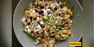 I Couldn’t Stop Pushing This Salad Around My Plate — The Cauliflower Wins!