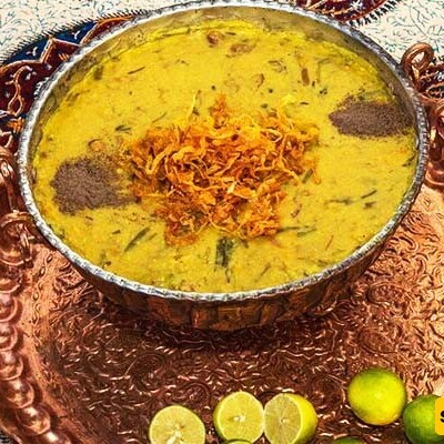 Recipe for traditional and royal Isfahani Ash Sholeh Ghalamkar / Truly the king of Iranian stews 👌