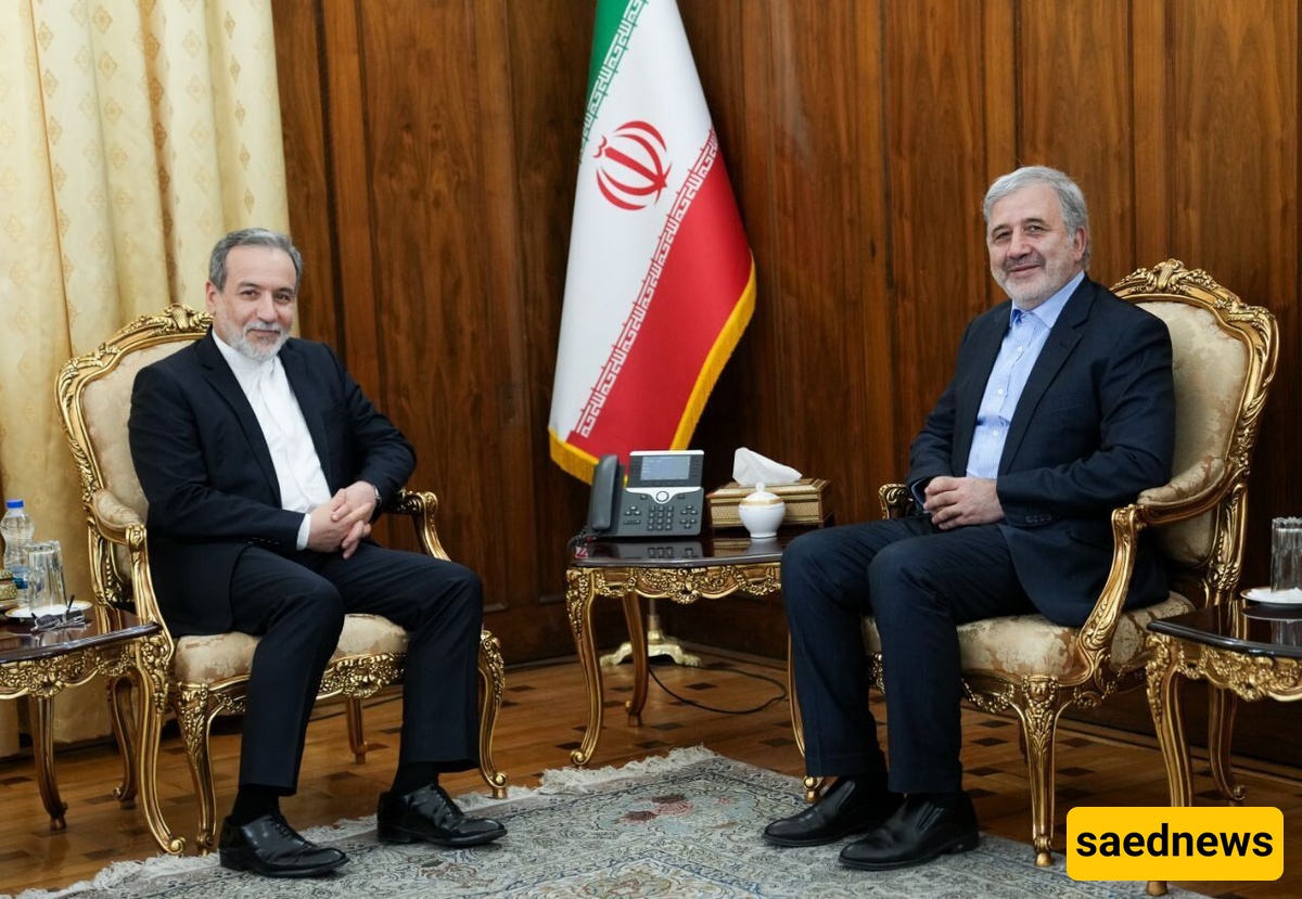 Araghchi meets Iranian ambassador to Saudi Arabia