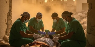 The Doctors Choosing Patients Over Their Own Lives in Gaza’s Ruins (“We Will Not Leave”)