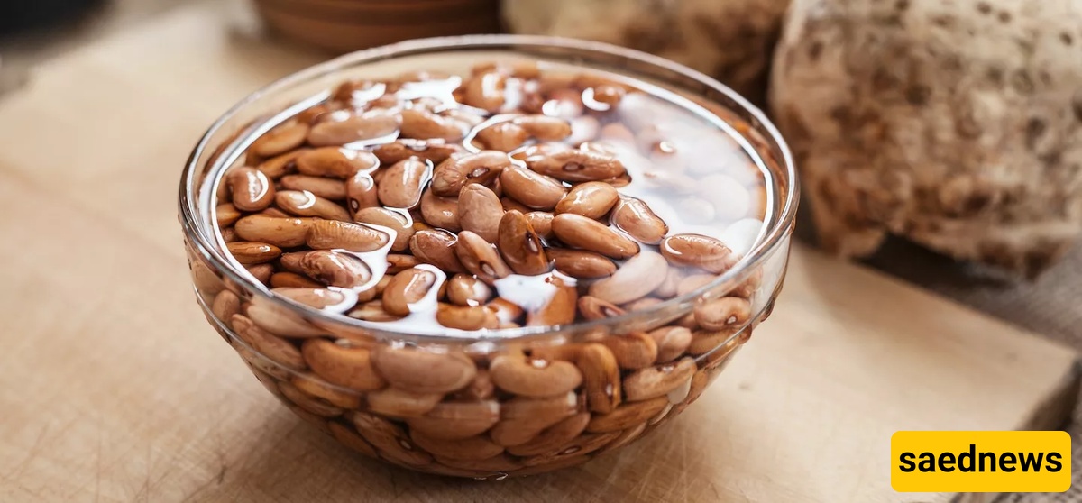 Soaking legumes