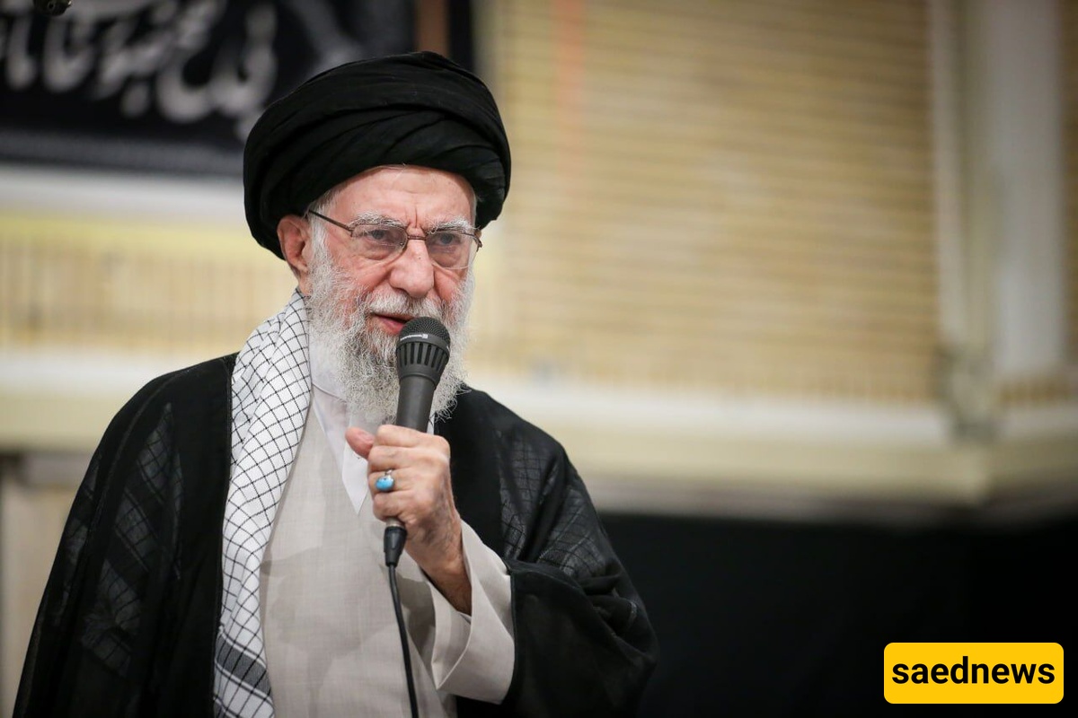 Leader Attends Ceremony To Honor Martyrs of Israeli aggression on Iran