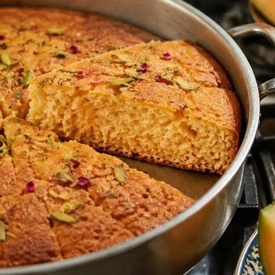 Cantaloupe Cake; Make This Spring Cake Without An Oven