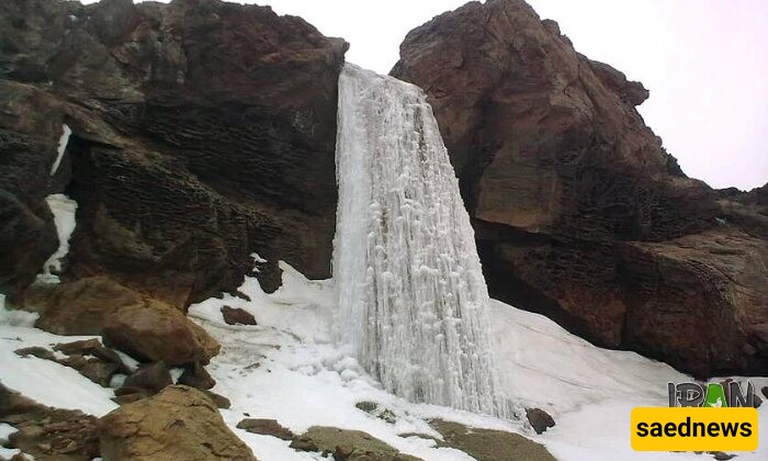 Frozen Waterfall Of Damavand Or The Hot Springs?