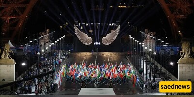 [VIDEO] Mesmerizing Light Show Kicks Off Paris 2024 Olympics: Highlights from the Unforgettable Opening Ceremony!