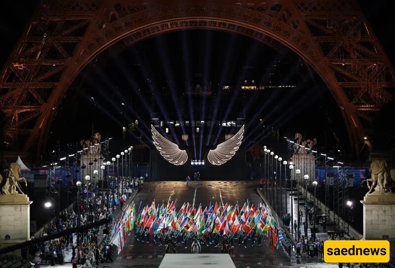 [VIDEO] Mesmerizing Light Show Kicks Off Paris 2024 Olympics: Highlights from the Unforgettable Opening Ceremony!