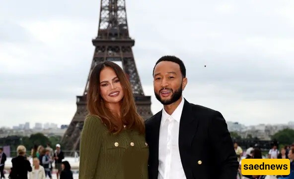 Chrissy Teigen and John Legend