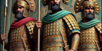 The Timeless Grandeur of the Achaemenids in the Stunning Relief of the Immortal Guard Soldiers – A Masterpiece Reviving the Glory of Ancient Persia