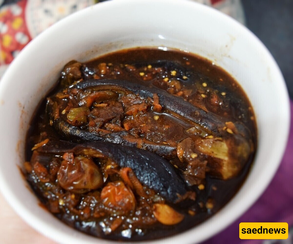 How to Make Eggplant and Barberry Pickle: The Ultimate Condiment for Iranian Cuisine
