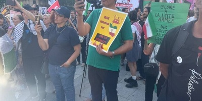 French Protests Condemning Israel's Attack on Iran + Video and Photos