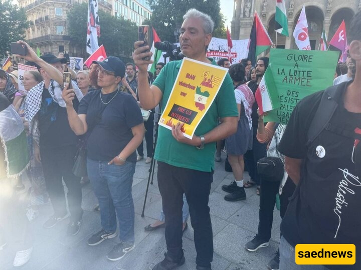 French Protests Condemning Israel's Attack on Iran + Video and Photos