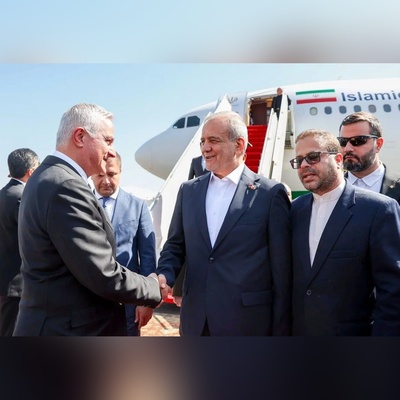 Iranian President Masoud Pezeshkian Arrives in Yerevan for High-Level Visit + Photos