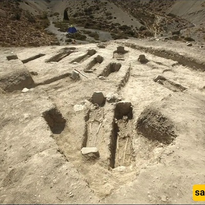 A "Achaemenid" Cemetery Unearthed in Semnan Province; Woman Buried with Horse Equipment