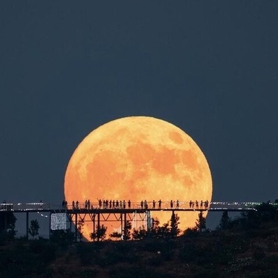 The Largest and Most Spectacular Blue Moon Will illuminate the Sky Wednesday Night.