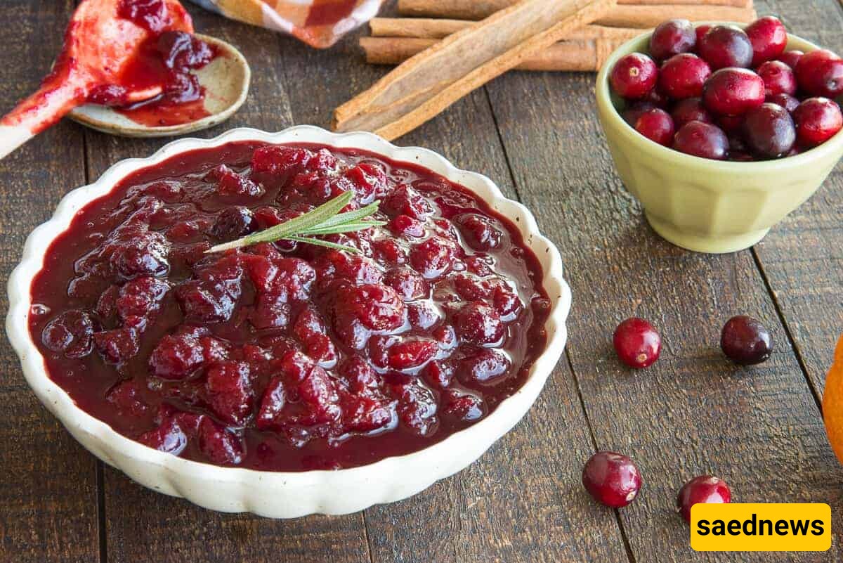 Cranberry sauce